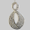 Iron Pendant. Fashion Jewelry Findings. Lead-free. 46x78mm Sold by Bag