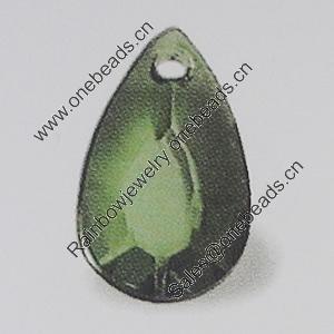 Transparent Acrylic Pendant. Fashion Jewelry Findings. Teardrop 17x11mm Sold by Bag