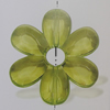 Transparent Acrylic Beads. Fashion Jewelry Findings. Flower 45mm Sold by Bag
