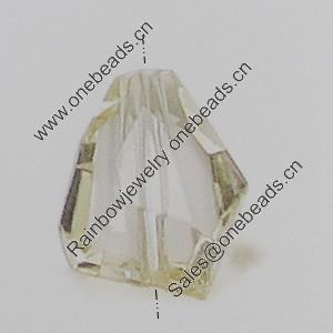 Transparent Acrylic Beads. Fashion Jewelry Findings. 17x13mm Sold by Bag