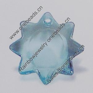 Transparent Acrylic Pendant. Fashion Jewelry Findings. 23mm Sold by Bag