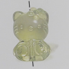 Transparent Acrylic Beads. Fashion Jewelry Findings. Animal 23x15mm Sold by Bag