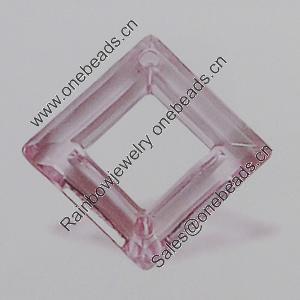 Transparent Acrylic Connector. Fashion Jewelry Findings. 20mm Sold by Bag