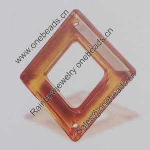 Transparent Acrylic Connector. Fashion Jewelry Findings. 30mm Sold by Bag