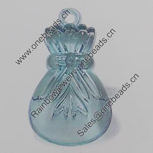 Transparent Acrylic Pendant. Fashion Jewelry Findings. 33x20mm Sold by Bag