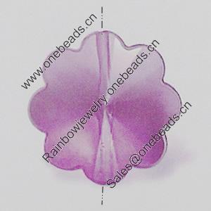 Transparent Acrylic Beads. Fashion Jewelry Findings. Flower 20mm Sold by Bag