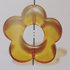 Transparent Acrylic Beads. Fashion Jewelry Findings. Flower 30mm Sold by Bag