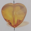 Transparent Acrylic Beads. Fashion Jewelry Findings. Heart 30x30mm Sold by Bag