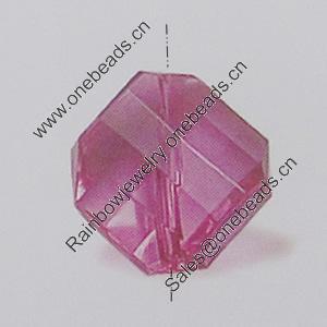 Transparent Acrylic Beads. Fashion Jewelry Findings. 17mm Sold by Bag
