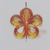 Transparent Acrylic Beads. Fashion Jewelry Findings. Flower 14x14mm Sold by Bag