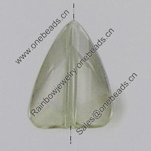 Transparent Acrylic Beads. Fashion Jewelry Findings. 13x14mm Sold by Bag