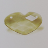 Transparent Acrylic Connector. Fashion Jewelry Findings. Heart 14x24mm Sold by Bag