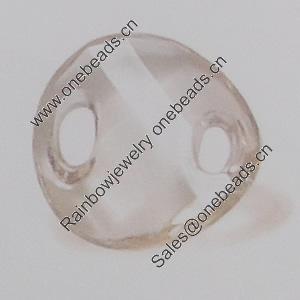 Transparent Acrylic Connector. Fashion Jewelry Findings. 18mm Sold by Bag