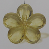 Transparent Acrylic Beads. Fashion Jewelry Findings. Flower 30x31mm Sold by Bag