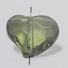 Transparent Acrylic Beads. Fashion Jewelry Findings. Heart 20x16mm Sold by Bag