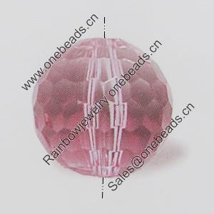 Transparent Acrylic Beads. Fashion Jewelry Findings. 20mm Sold by Bag