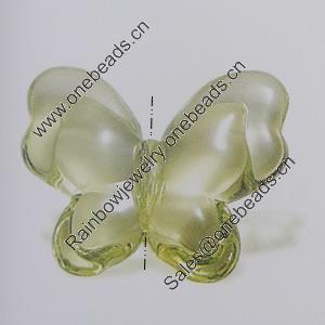 Transparent Acrylic Beads. Fashion Jewelry Findings. 34x27mm Sold by Bag