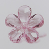 Transparent Acrylic Beads. Fashion Jewelry Findings. Flower 28x26mm Sold by Bag