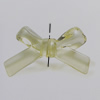 Transparent Acrylic Beads. Fashion Jewelry Findings. Bowknot 34x20mm Sold by Bag