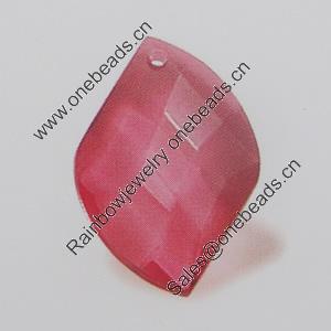 Transparent Acrylic Pendant. Fashion Jewelry Findings. 24x17mm Sold by Bag