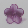 Transparent Acrylic Beads. Fashion Jewelry Findings. Flower 13x13mm Sold by Bag