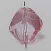 Transparent Acrylic Beads. Fashion Jewelry Findings. 15x16mm Sold by Bag