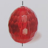 Transparent Acrylic Beads. Fashion Jewelry Findings. 18mm Sold by Bag