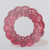 Transparent Acrylic Donut. Fashion Jewelry Findings. 48mm Sold by Bag