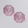 Transparent Acrylic Beads. Fashion Jewelry Findings. 14x14mm Sold by Bag