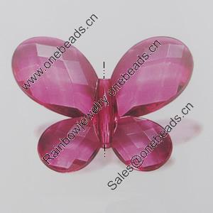 Transparent Acrylic Beads. Fashion Jewelry Findings. 40x42mm Sold by Bag