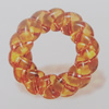 Transparent Acrylic Donut. Fashion Jewelry Findings. 25mm Sold by Bag