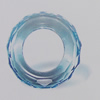 Transparent Acrylic Donut. Fashion Jewelry Findings. 20mm Sold by Bag