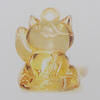 Transparent Acrylic Pendant. Fashion Jewelry Findings. Animal 23x18mm Slod by Bag