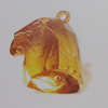 Transparent Acrylic Pendant. Fashion Jewelry Findings. Animal 26mm Slod by Bag