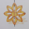 Transparent Acrylic Beads. Fashion Jewelry Findings. Flower 30mm Sold by Bag