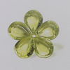 Transparent Acrylic Beads. Fashion Jewelry Findings. Flower 20mm Sold by Bag