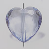 Transparent Acrylic Beads. Fashion Jewelry Findings. Heart 24mm Sold by Bag