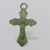 Transparent Acrylic Pendant. Fashion Jewelry Findings. Cross 10mm Slod by Bag