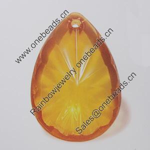 Transparent Acrylic Pendant. Fashion Jewelry Findings. Teardrop 35x25mm Slod by Bag