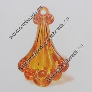 Transparent Acrylic Pendant. Fashion Jewelry Findings. 35x21mm Slod by Bag