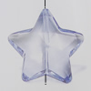 Transparent Acrylic Beads. Fashion Jewelry Findings. Star 30mm Sold by Bag