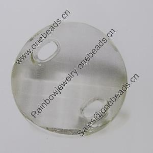 Transparent Acrylic Connector. Fashion Jewelry Findings. 28mm Sold by Bag