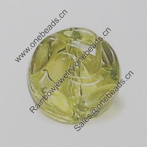 Transparent Acrylic Beads. Fashion Jewelry Findings. 14mm Sold by Bag