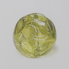 Transparent Acrylic Beads. Fashion Jewelry Findings. 14mm Sold by Bag