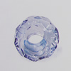 Transparent Acrylic Beads. Fashion Jewelry Findings. 14x8mm Sold by Bag