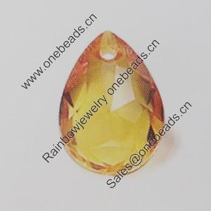 Transparent Acrylic Pendant. Fashion Jewelry Findings. Teardrop 18x13mm Slod by Bag