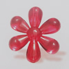 Transparent Acrylic Beads. Fashion Jewelry Findings. Flower 23mm Sold by Bag