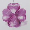 Transparent Acrylic Beads. Fashion Jewelry Findings. Flower 25mm Sold by Bag