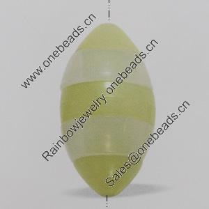 Transparent Acrylic Beads. Fashion Jewelry Findings. Rugby 28x16mm Sold by Bag