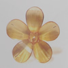 Transparent Acrylic Beads. Fashion Jewelry Findings. Flower 30mm Sold by Bag